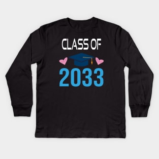 Class of 2033 Kids Long Sleeve T-Shirt